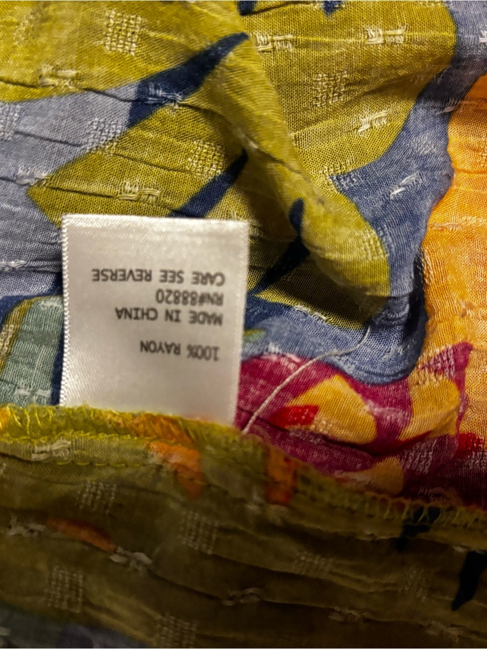 Christian Siriano Orange Multi Tropical Print Halter & Pants - Picture 8 of 9